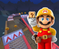 The course icon of the T variant with Builder Mario