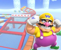The course icon of the R/T variant with Wario