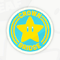 A sticker in Mario Kart World