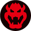 Bowser's Emblem from Mario Kart World