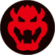 Bowser's Emblem from Mario Kart World