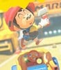 An outfit equivalent to Baby Luigi's Work Crew outfit