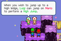 The Starshade Bros. teaching Mario and Luigi how to high-jump