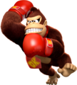 Donkey Kong with boxing gloves