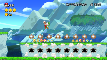 Monty Moles in Yoshi Hill