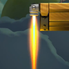 Squared screenshot of a moving torch from New Super Mario Bros. U.