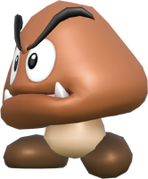 Model of a Hefty Goomba from New Super Mario Bros. Wii.