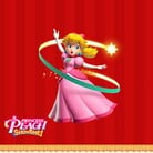 Artwork of Princess Peach used as a thumbnail for the It’s Peach time! skill quiz on the Play Nintendo website.