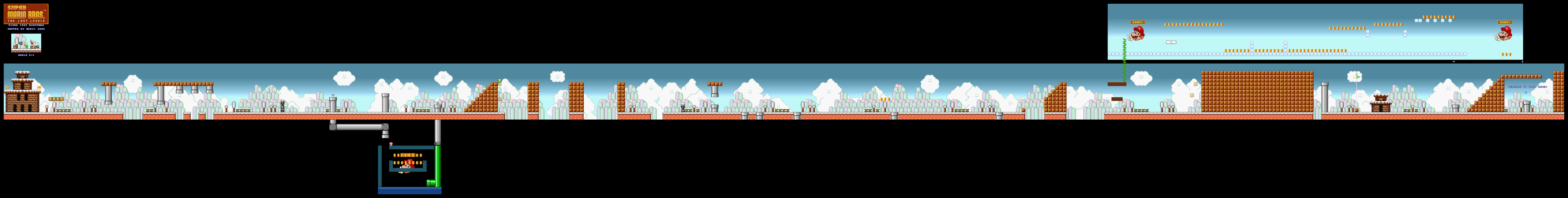 World 5-1 (Super Mario Bros.: The Lost Levels) - Super Mario Wiki, the ...