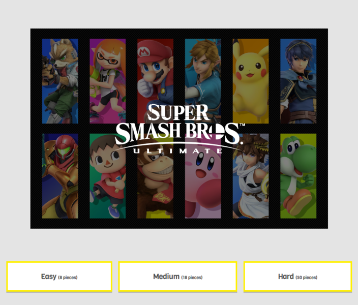 File:SSBU Jigsaw Jumble title screen.png