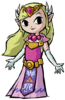Zelda (The Wind Waker)'s Spirit sprite from Super Smash Bros. Ultimate