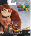 Donkey Kong in his vehicle.