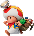 Artwork of Toad in The Super Mario Galaxy Movie