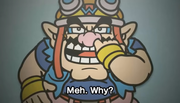 Wario suddenly becoming heartless