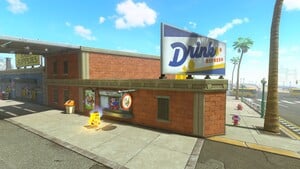 A Yoshi's location in Mario Kart World