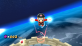 Flying Mario soaring (from "Gateway's Purple Coins")