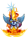 Artwork of Galacta Knight's Spirit in Super Smash Bros. Ultimate