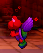 A Glohm Koopa Paratroopa in Mario & Luigi: Brothership