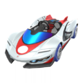 Blue Standard tires (Mario Kart 8) on the P-Wing