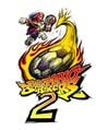 Early logo. Note the "Super Mario Strikers 2" title.