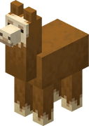 Minecraft Llama Brown.png