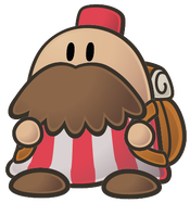 Sprite of Charlieton of Paper Mario: The Thousand-Year Door (Nintendo Switch)