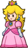 Princess Peach as she appears in Super Paper Mario.
