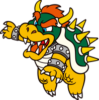 Artwork of Bowser from Super Mario Bros.: The Lost Levels