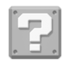 Hidden Block icon in Super Mario Maker 2 (Super Mario 3D World style)