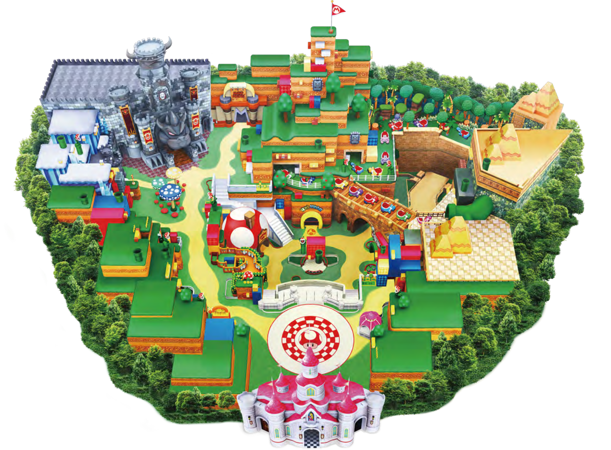 File:SNW Japan Studio Guide map.png - Super Mario Wiki, the Mario ...