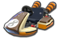 Tanooki Mario's Standard Kart body from Mario Kart 8