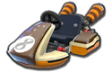 Tanooki Mario's Standard Kart body from Mario Kart 8