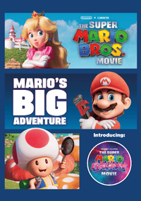 Cover of the Happy Meal reissue of Mario's Big Adventure