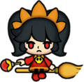 character select sprite of Ashley from WarioWare: Get It Together!