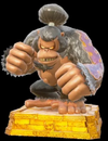 Statue of Ninja Kong from Donkey Kong Bananza