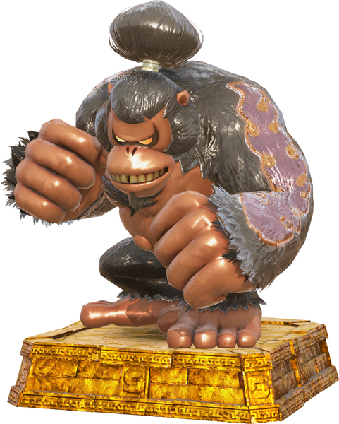 File:DKB Statue Ninja Kong.png