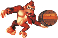 Barrels and death should mean the same to you Donkey Kong doing