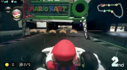 Piped Wetlands in Mario Kart Live: Home Circuit