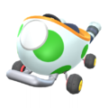 Roller tires (Mario Kart 7) on the Egg 1