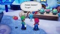 Mario and Luigi obtaining some Potato Gelato during the The Lonely Great Conductor side quest