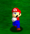 Mario punching and kicking