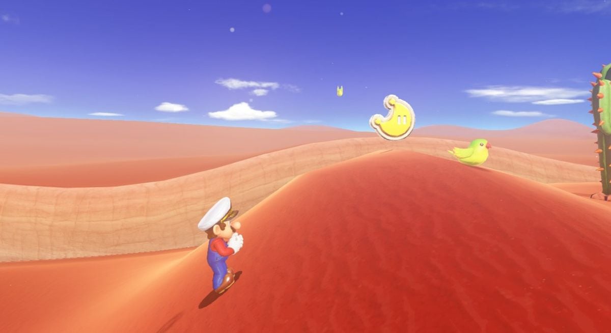 Super Mario Odyssey - Sand Kingdom Moon #2: Moon Shards in the Sand Moon 