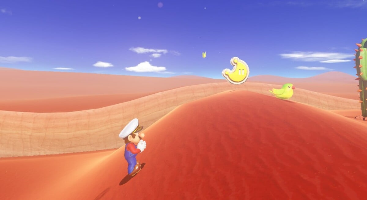 Super Mario Odyssey - Moon Shards in the Sand locations