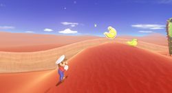 A Moon Shard in Super Mario Odyssey