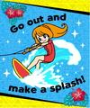 The card depicting Mona