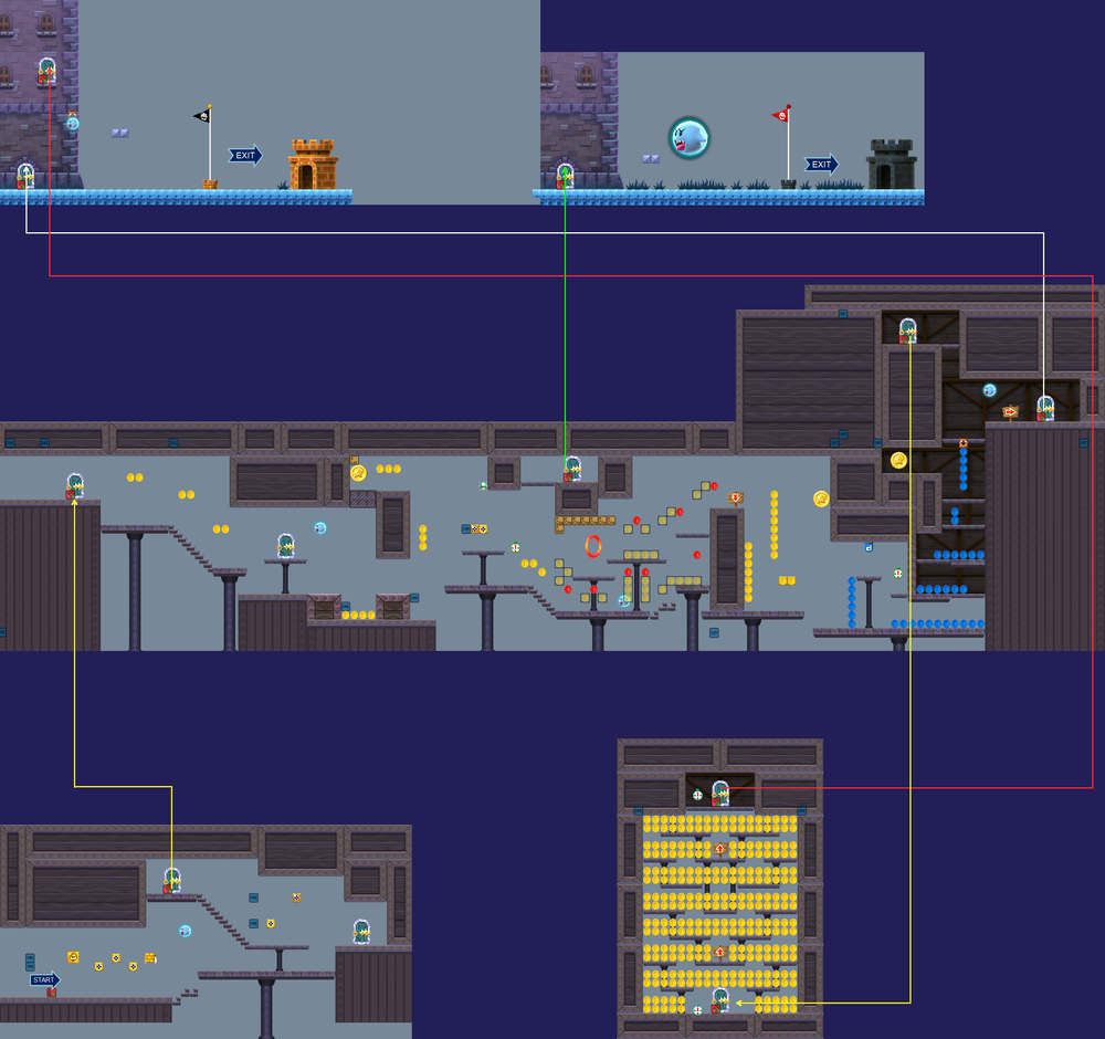 Level map