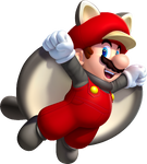 Artwork of Mario from New Super Mario Bros. U
