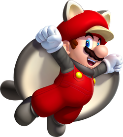 Artwork of Mario from New Super Mario Bros. U