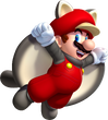 Artwork of Mario from New Super Mario Bros. U