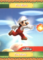 New Super Mario Bros. Wii trading cards Fire Mario